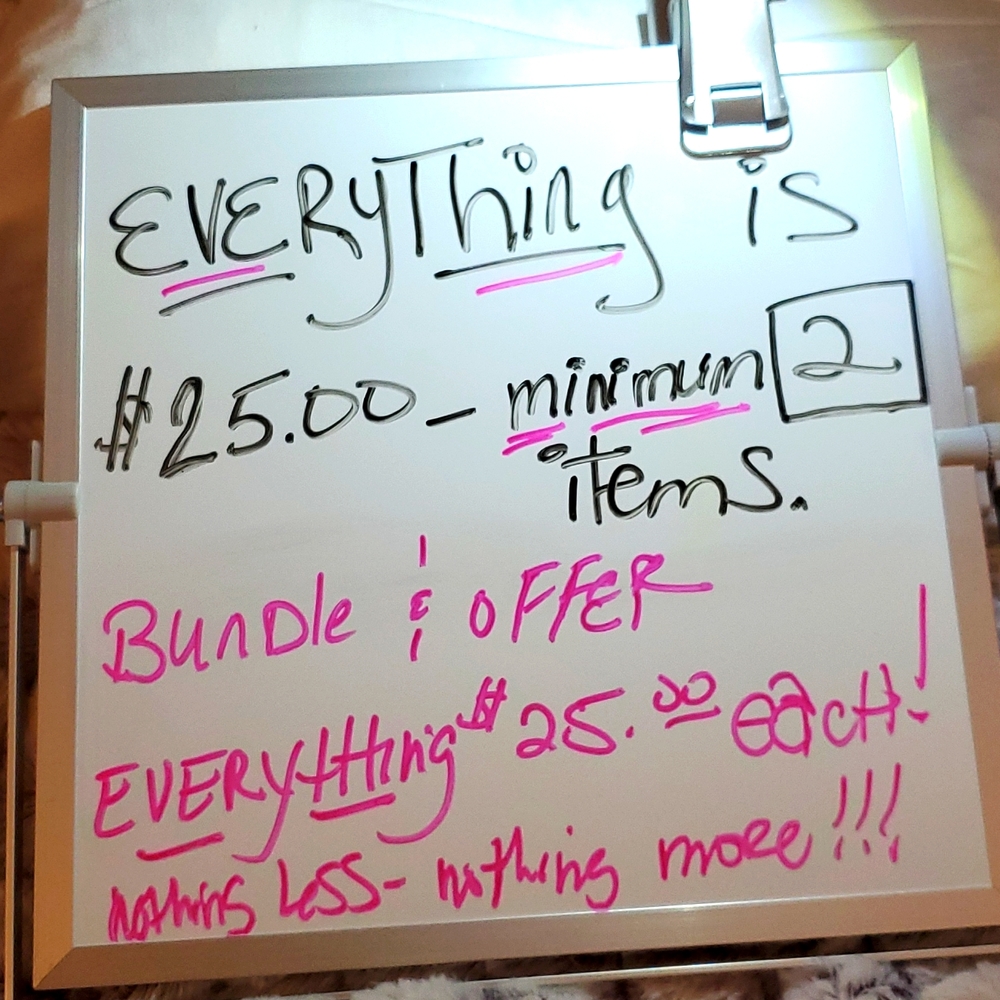 Everything $25.00 Minimum 2 Items - image 3